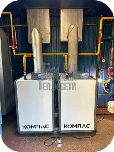 Установка котлов RGT-80 в Юбилейновской школе