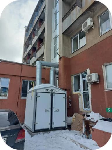 Котел RGT-300НР2 в торгово-офисном центре, г. Орск