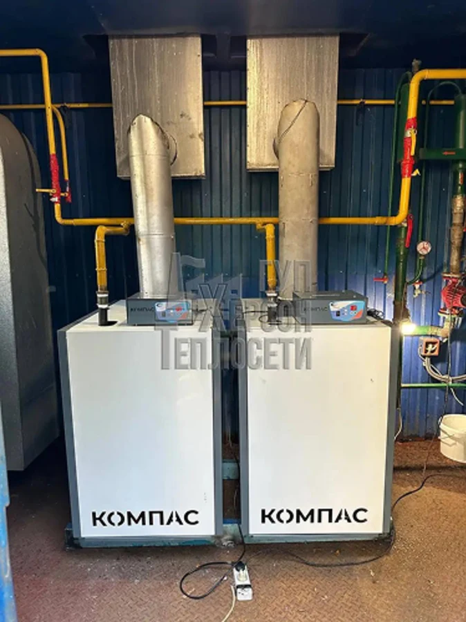 Установка котлов RGT-80 в Юбилейновской школе